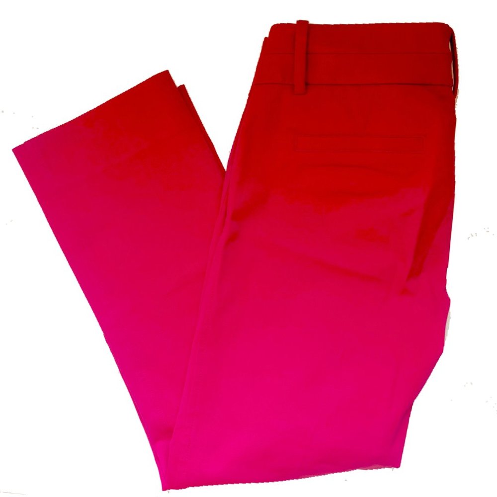 Lilly Pulitzer Magenta Pink Ankle Cropped Pants Size 4
